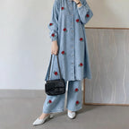 DENIM CORD SET ZKDCS01