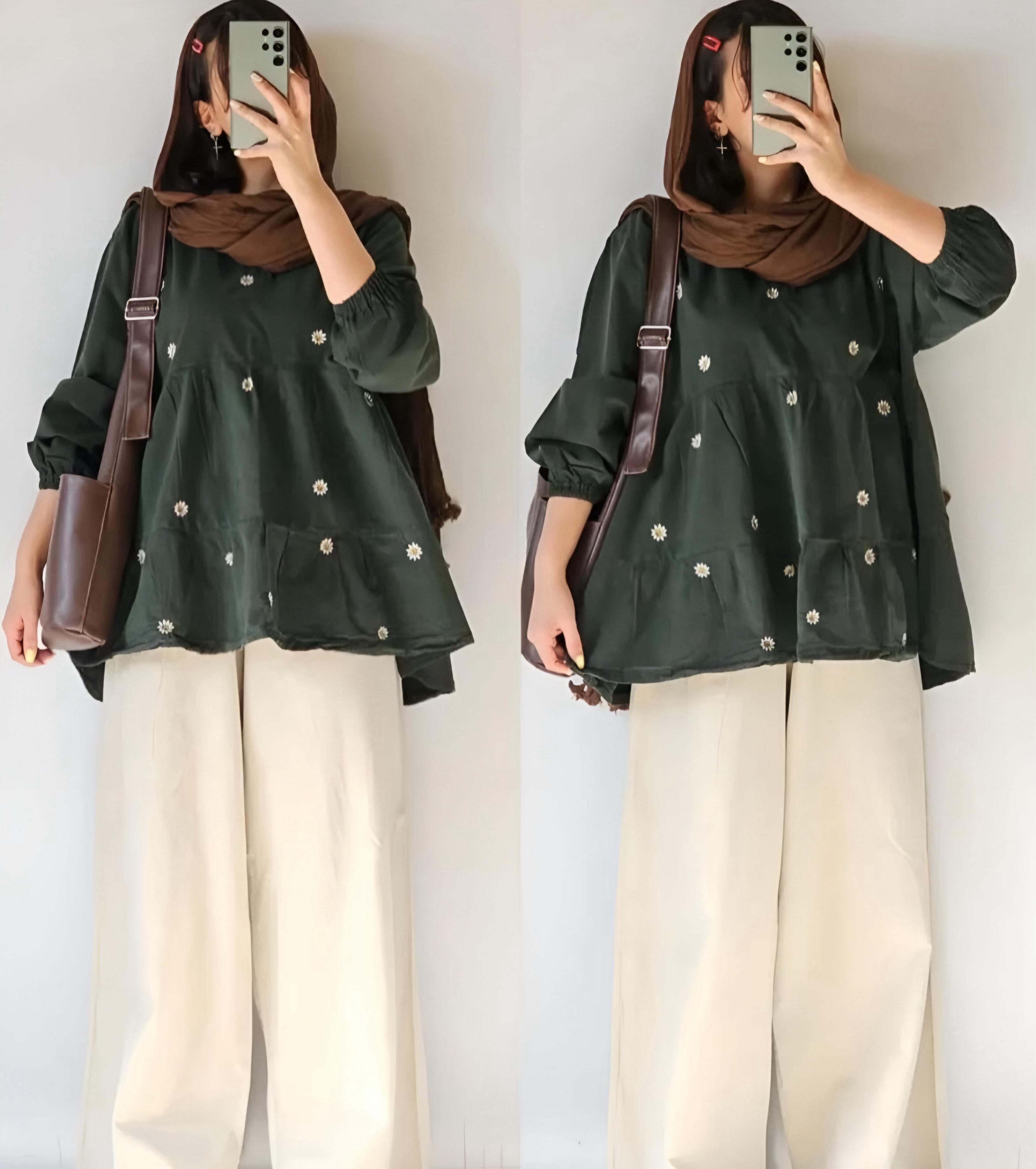 SHORT TOP WITH BAGGI PANT ZKSB01