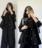 SHORT TOP WITH BAGGI PANT ZKSB01